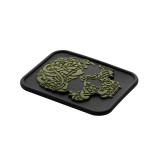 M-Tac нашивка Череп Viking Skull PVC чорний/олива M-Tac нашивка Череп Viking Skull PVC чорний/олива