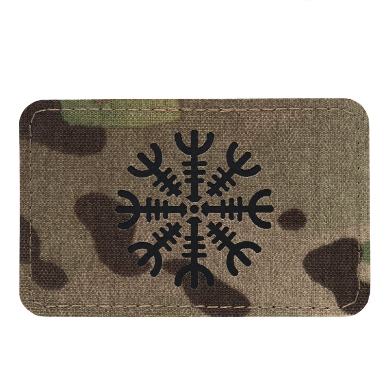 M-Tac нашивка шолом Жаху горизонтальна Laser Cut Multicam/Black M-Tac нашивка шолом Жаху горизонтальна Laser Cut Multicam/Black