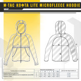 M-Tac кофта Lite Microfleece Hoodie Black M-Tac кофта Lite Microfleece Hoodie Black