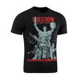 M-Tac футболка з принтом Freedom чорна (Black)