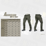 M-Tac штани Aggressor Gen ІІ Flex Army Olive M-Tac штани Aggressor Gen ІІ Flex Army Olive