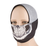 M-Tac шарф-труба полегшенний Reaper Skull чорний (Black)