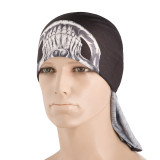 M-Tac шарф-труба полегшенний Reaper Skull чорний (Black)
