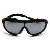 Окуляри захисні тактичні з ущільнювачем Pyramex XS3 Plus (gray) Anti-Fog, Чорні Окуляри захисні тактичні з ущільнювачем Pyramex XS3 Plus (gray) Anti-Fog, Чорні