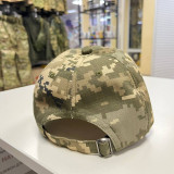 Бейсболка з тризубом Піксель ММ14 Бейсболка з тризубом Піксель ММ14