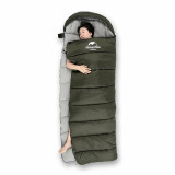 Спальник з капюшоном Naturehike U350 NH20MSD07, (1°C), правий, зелений Спальник з капюшоном Naturehike U350 NH20MSD07, (1°C), правий, зелений