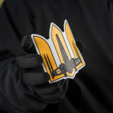 M-Tac наклейка Тризуб UA-Wing Small Yellow M-Tac наклейка Тризуб UA-Wing Small Yellow