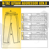 M-Tac штани Aggressor Gen.II Flex Rip-Stop MC M-Tac штани Aggressor Gen.II Flex Rip-Stop MC