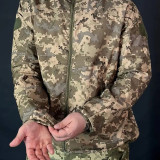 Куртка водонепроникна вітровка Aviator Піксель ММ14