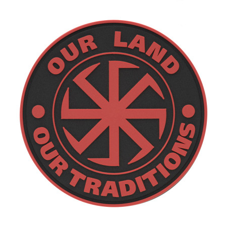 M-Tac нашивка Our Land PVC Red (сорт 2)