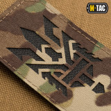 M-Tac нашивка Тризуб (стилізація) Laser Cut вертикальна мультикам/чорна M-Tac нашивка Тризуб (стилізація) Laser Cut вертикальна мультикам/чорна
