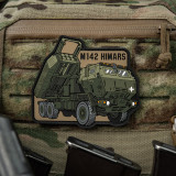 M-Tac нашивка M142 Himars (PVC) Олива M-Tac нашивка M142 Himars (PVC) Олива
