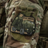 M-Tac нашивка M142 Himars (PVC) Олива M-Tac нашивка M142 Himars (PVC) Олива