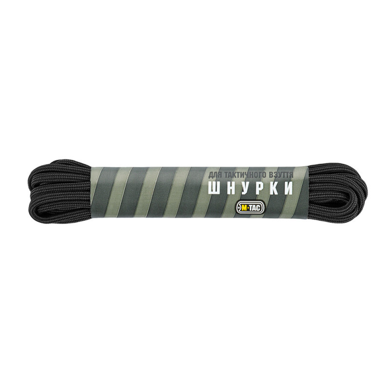 M-Tac шнурки чорні (black) тип.3 M-Tac шнурки чорні (black) тип.3