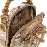 Сумка однолямкова тактична плетена ручка Sling Chest Pack мультикам (Multicam) Сумка однолямкова тактична плетена ручка Sling Chest Pack мультикам (Multicam)