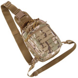 Сумка однолямкова тактична плетена ручка Sling Chest Pack мультикам (Multicam) Сумка однолямкова тактична плетена ручка Sling Chest Pack мультикам (Multicam)