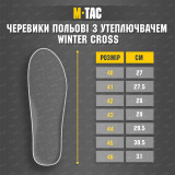 M-Tac черевики польові з утеплювачем Winter Cross Ranger Green M-Tac черевики польові з утеплювачем Winter Cross Ranger Green