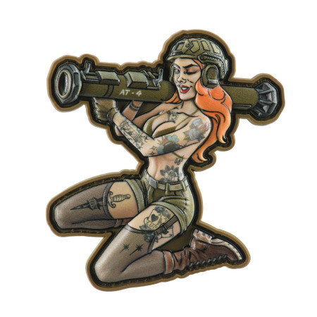 M-Tac нашивка Tactical girl №10 PVC Tattoo M-Tac нашивка Tactical girl №10 PVC Tattoo
