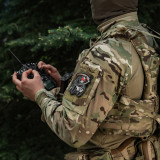 M-Tac нашивка FPV Operator PVC Чорна/Сіра M-Tac нашивка FPV Operator PVC Чорна/Сіра
