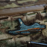 M-Tac нашивка F-16 PVC Синя M-Tac нашивка F-16 PVC Синя