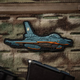 M-Tac нашивка F-16 PVC Синя M-Tac нашивка F-16 PVC Синя