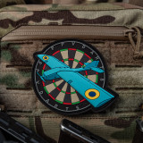 M-Tac нашивка FPV Darts PVC Синя M-Tac нашивка FPV Darts PVC Синя