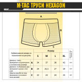 M-Tac труси кулмакс Hexagon чорні M-Tac труси кулмакс Hexagon чорні