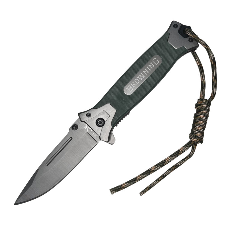 Ніж Browning G10 з паракордом Ніж Browning G10 з паракордом
