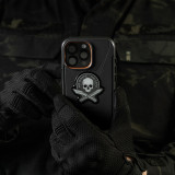 M-Tac наклейка об'ємна No Knife - No Life чорна/сіра M-Tac наклейка об'ємна No Knife - No Life чорна/сіра