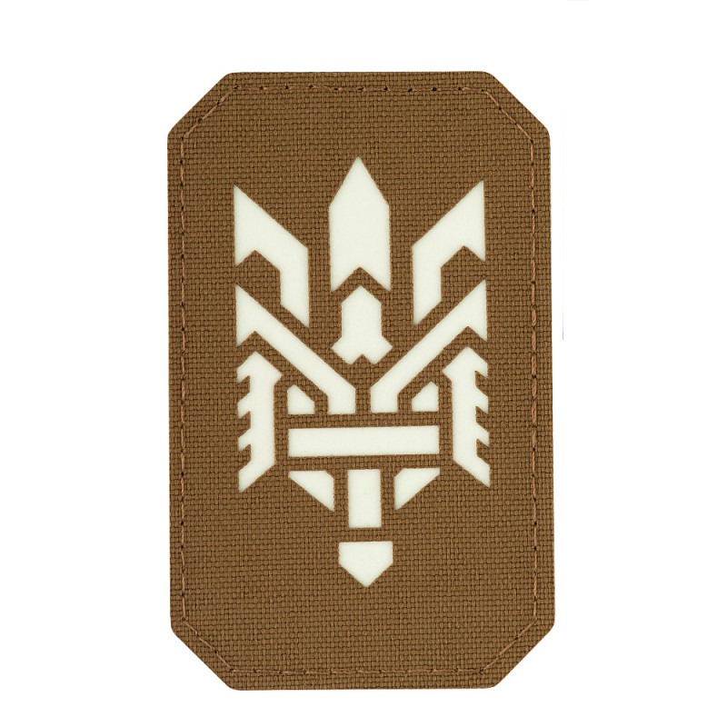 M-Tac нашивка Тризуб (стилізація) Laser Cut вертикальна койот/GID M-Tac нашивка Тризуб (стилізація) Laser Cut вертикальна койот/GID