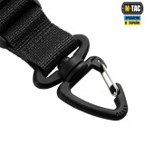 M-Tac Брелок з карабінами та фастексом Key Holder Elite чорний (Black)