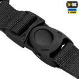 M-Tac Брелок з карабінами та фастексом Key Holder Elite чорний (Black)