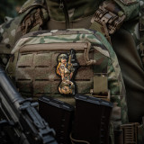 M-Tac нашивка військова дівчина ПВХ тату Пантера M-Tac нашивка військова дівчина ПВХ тату Пантера