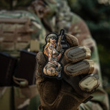 M-Tac нашивка військова дівчина ПВХ тату Пантера M-Tac нашивка військова дівчина ПВХ тату Пантера