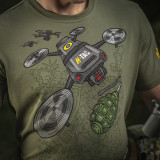 M-Tac футболка з принтом Мавік олива (Light Olive) M-Tac футболка з принтом Мавік олива (Light Olive)