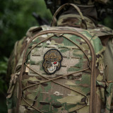 M-Tac нашивка Череп Зношений до кісток (Worn to the bone) PVC чорна/койот M-Tac нашивка Череп Зношений до кісток (Worn to the bone) PVC чорна/койот