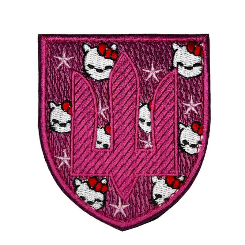 Нашивка шеврон Hello Kitty ЗСУ Нашивка шеврон Hello Kitty ЗСУ