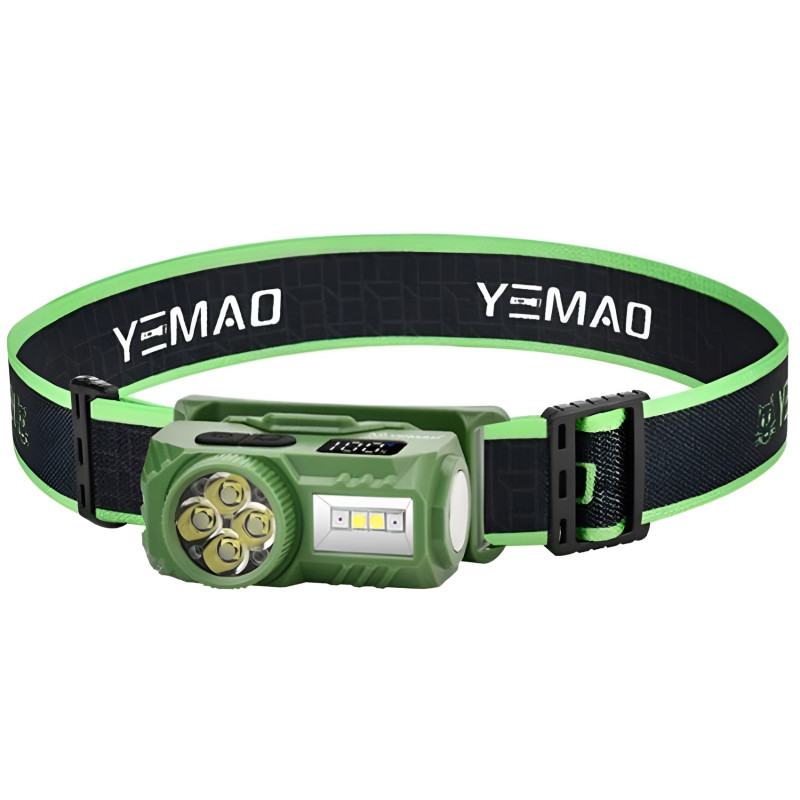 Налобний ліхтар на акумуляторі YEMAO YM-T614, 380LM,(Біле+червоне світло) Налобний ліхтар на акумуляторі YEMAO YM-T614, 380LM,(Біле+червоне світло)