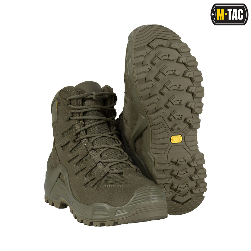 M-Tac черевики тактичні Caiman Олива (Olive) M-Tac черевики тактичні Caiman Олива (Olive)