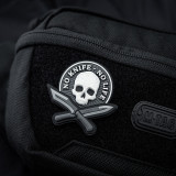 M-Tac нашивка No Knife - No Life 3D PVC Black/White M-Tac нашивка No Knife - No Life 3D PVC Black/White