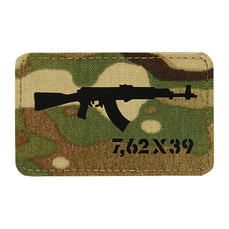 M-Tac нашивка AKM 7,62х39 Laser Cut Multicam/Black M-Tac нашивка AKM 7,62х39 Laser Cut Multicam/Black
