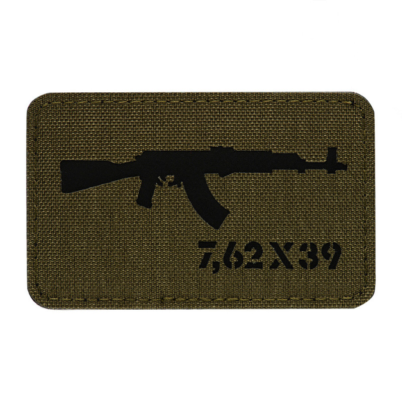 M-Tac нашивка AKM 7,62х39 Laser Cut Ranger Green/Black M-Tac нашивка AKM 7,62х39 Laser Cut Ranger Green/Black
