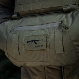 M-Tac нашивка AKM 7,62х39 Laser Cut Ranger Green/Black M-Tac нашивка AKM 7,62х39 Laser Cut Ranger Green/Black