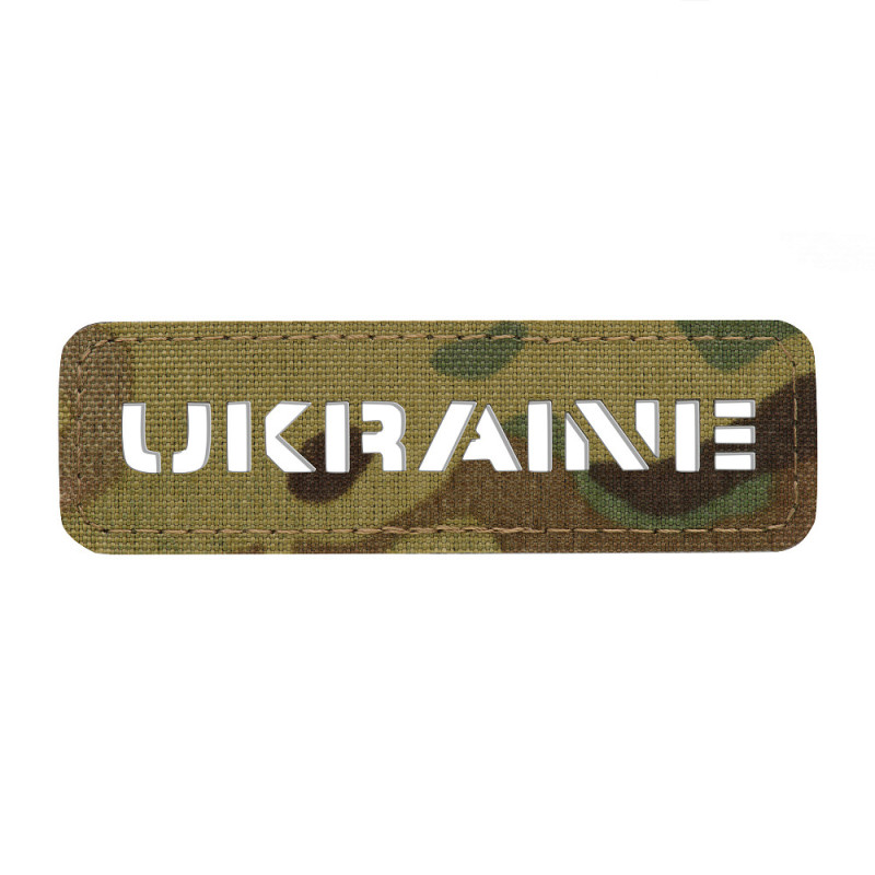 M-Tac нашивка Ukraine скрізна 25х80 Laser Cut мультикам M-Tac нашивка Ukraine скрізна 25х80 Laser Cut мультикам