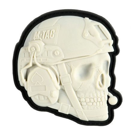 M-Tac нашивка Operator 3D PVC White