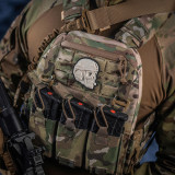 M-Tac нашивка Operator 3D PVC White