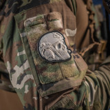 M-Tac нашивка Operator 3D PVC White