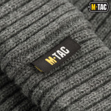 M-Tac шапка в'язана 100% акрил Grey M-Tac шапка в'язана 100% акрил Grey