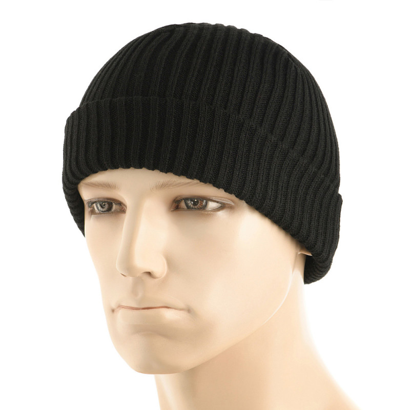 M-Tac шапка в'язана 100% акрил чорна (Black) M-Tac шапка в'язана 100% акрил чорна (Black)