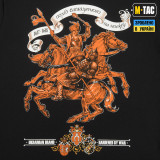 M-Tac футболка з принтом Гетьман Сагайдачний Чорна (Black) M-Tac футболка з принтом Гетьман Сагайдачний Чорна (Black)
